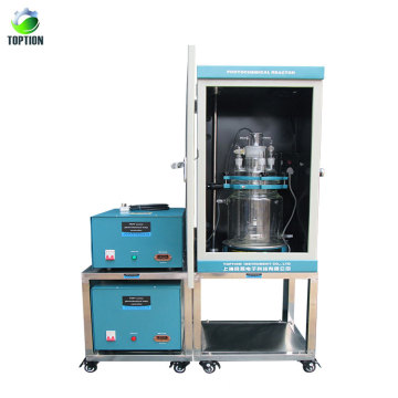 Lab liquid phase photosynthesis reactor for liquid samples TOPT-II